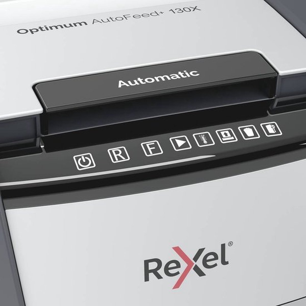 Rexel Optimum AutoFeed+ 130X Papierversnipperaar - P4 Snippers - Automatische Invoer Tot 130 Vel - 44L - Zwart thumbnail 4