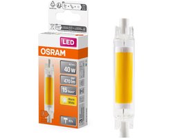 Osram LED Slim Line R7S LED R7S 78mm Helder 4.5W 470lm - 827 Zeer Warm Wit | Vervangt 40W