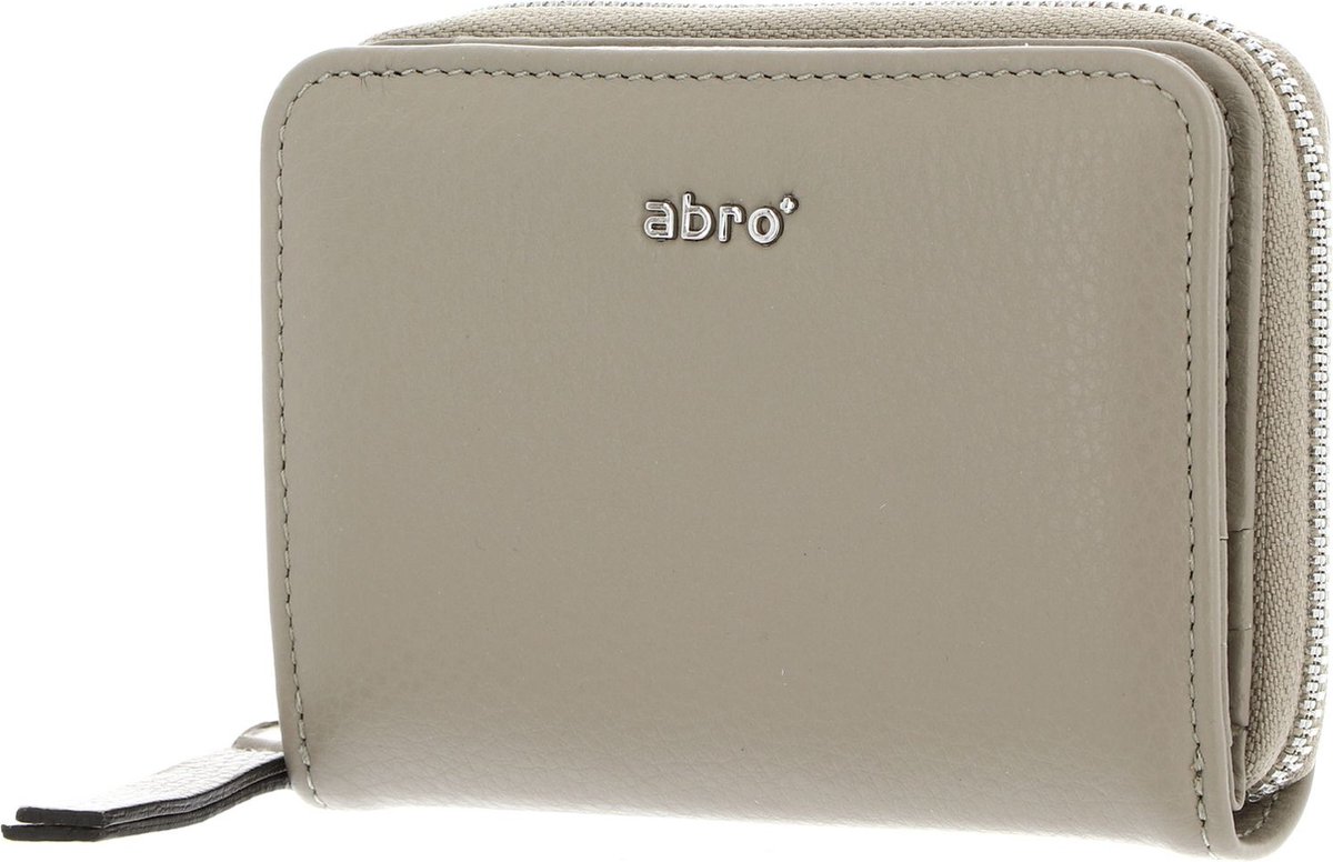 abro Leren Portemonnee Leather Dalia Wallet Siena Taupe