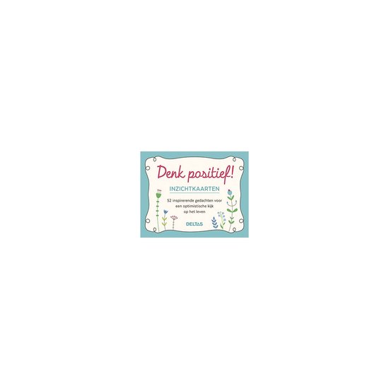 Denk positief – Inspiratiekaarten