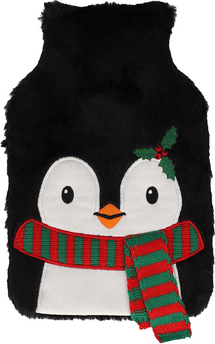 Goedkoopste Apollo - Warmwaterkruik - Kruik met hoes - Kerst - Pinguïn