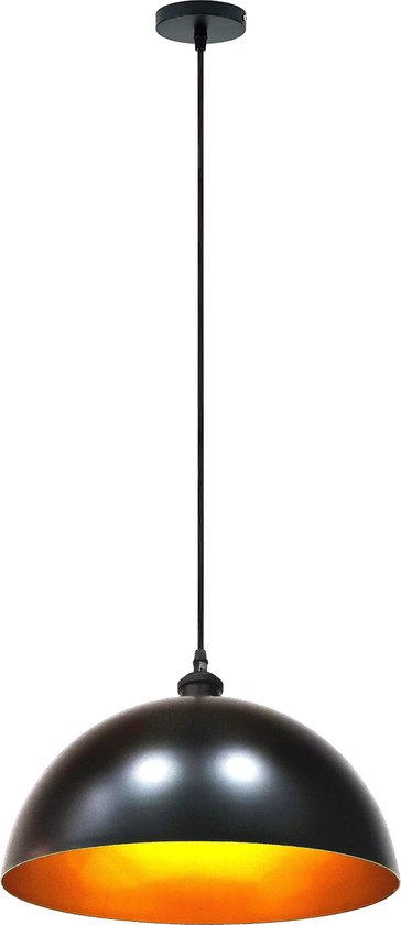 Industriële Hanglamp met 3 Retro Fittingen