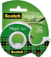 Scotch Magic Tape - 810 - 19 mm x 15 m - Met herbruikbare dispenser