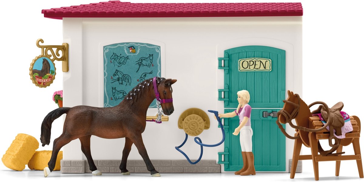 schleich HORSE CLUB - Ruitershop - Kinderspeelgoed voor Jongens en Meisjes - 5 tot 12 jaar - 42568 — afbeelding 10