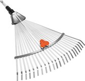 GARDENA Combisystem bladhark Hark - Werkbreedte verstelbaar 30/50 cm - Aanbevolen steellengte 130 cm
