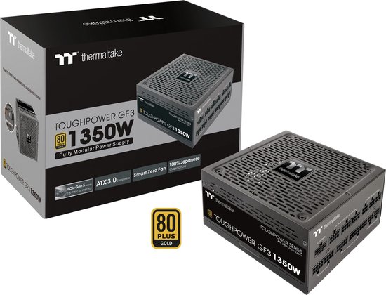 Thermaltake Toughpower GF3 PC-netvoeding ATX 1350W 80 Plus Gold