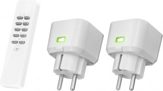 KlikAanKlikUit Draadloos Stopcontact 3500 W Compact