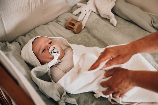 Koeka omslagdoek newborn Dijon Daily warm white One Size van Koeka — afbeelding 2