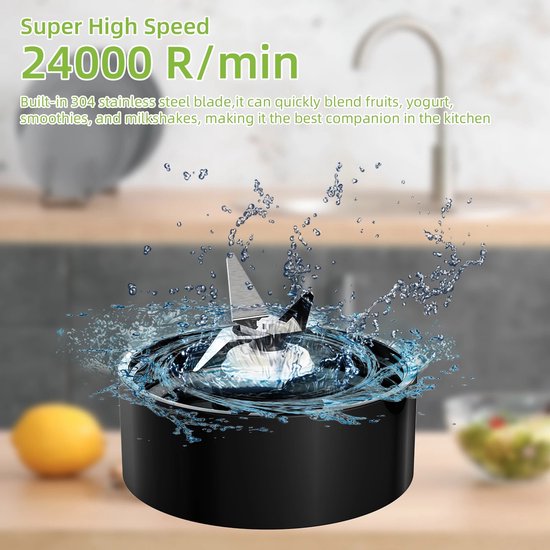Ariqo 3-in-1 Keukenmachine - Foodprocessor - Keukenmixer - Blender - Smoothie Juicer - Draagbaar - 700W - RVS - Incl. Accessoires van Ariqo — afbeelding 2
