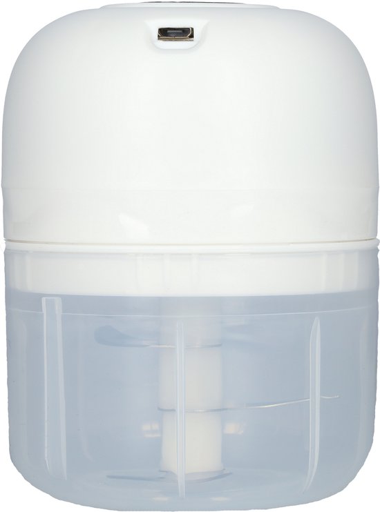 Keukenmachine - Elektrisch keukengerei - Compacte foodprocessor - Ideaal voor in de keuken - Draagbaar - Draadloos - Lichtgewicht - USB-C oplaadbaar - 5 Watt - Wit — afbeelding 3