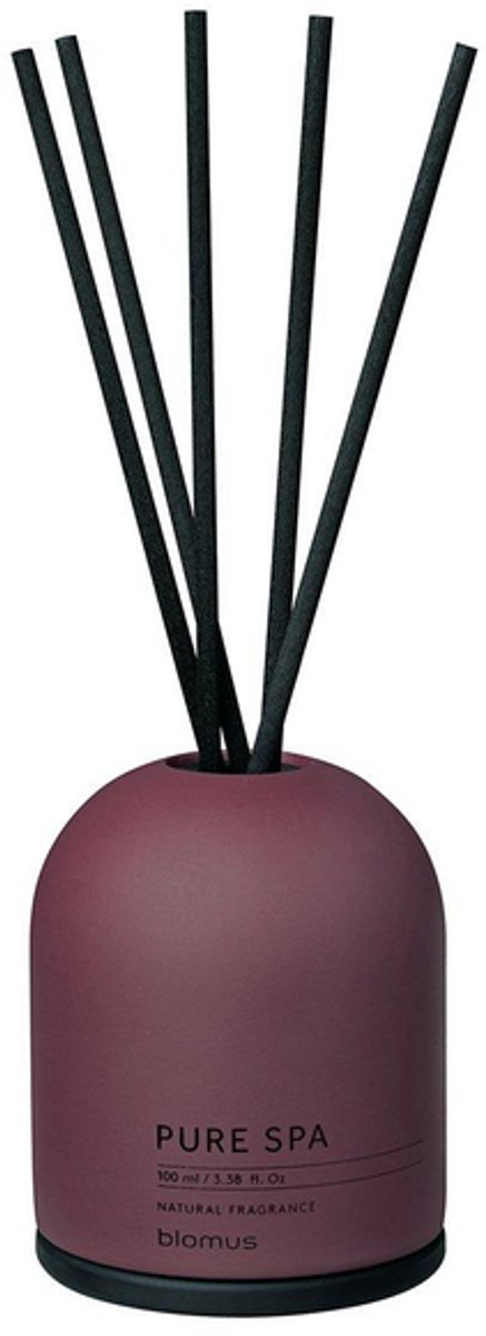 Blomus FRAGA Geurset - Port geur Cinnamon & Apple bordaux rood