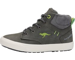 KangaROOS Kavu X high-top kindersneaker unisex grijs gevoerde winterschoenen