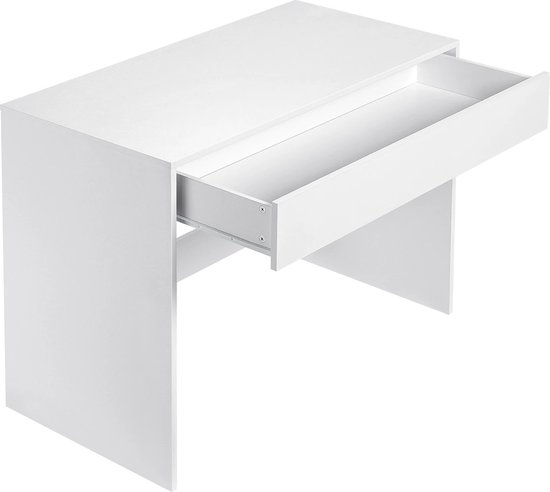 vidaXL Bureau 100x50x75 cm bewerkt hout sonoma eikenkleurig, tafel, computer bureau, kantoor bureau, computerbureau, kantoorbureau, tafels