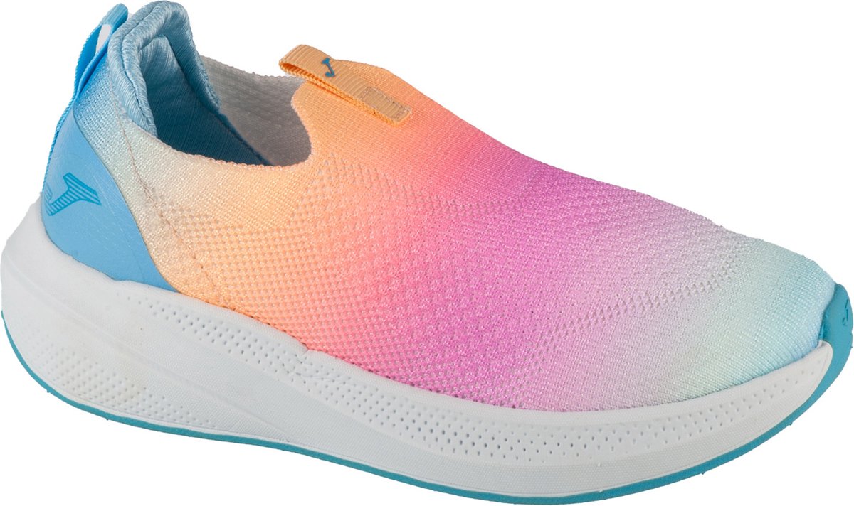 Meisjes sneakers Joma Lacegirl Jr 2516, veelkleurig met een verloop van roze naar blauw, maat 33.