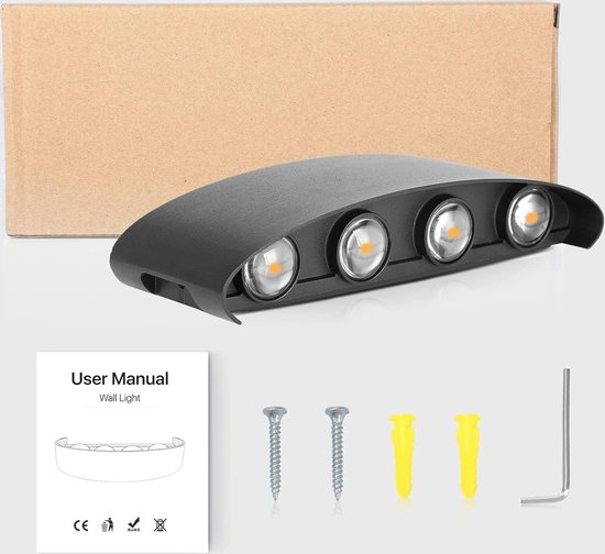 Armaturen voor buitenverlichting Camill wandlamp 1,4W | 8720169263895 | Philips Armaturen voor buitenverlichting Camill wandlamp 1,4W | 8720169263895 | Philips
