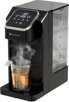 KitchenBrothers Heetwaterdispenser - Heetwatertap - 40-100°C - 100/150/200/250/300/350/400 ml - Instant Waterkoker - 2.7L - Zwart