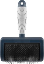 Mikki Doodle Slicker - Brosse à poils pour chien - Blauw Grijs