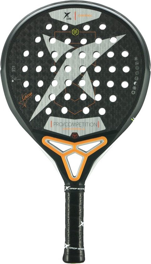 Drop Shot Axion Control 1.0 Padelracket Zilver 350-370 gr