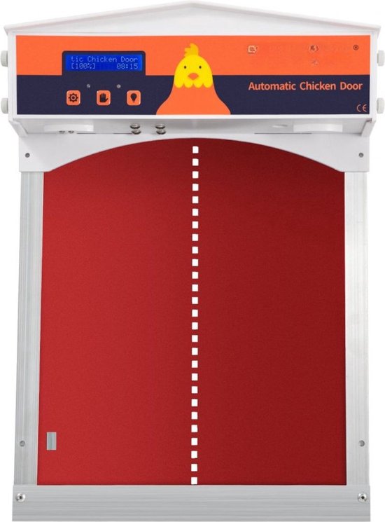 Automatische Kippendeur Opener Kit Automatisch Kippendeur Sluiten Tandwielheffer Gegalvaniseerd Poort met Avond- en Ochtendvertraagde — afbeelding 2