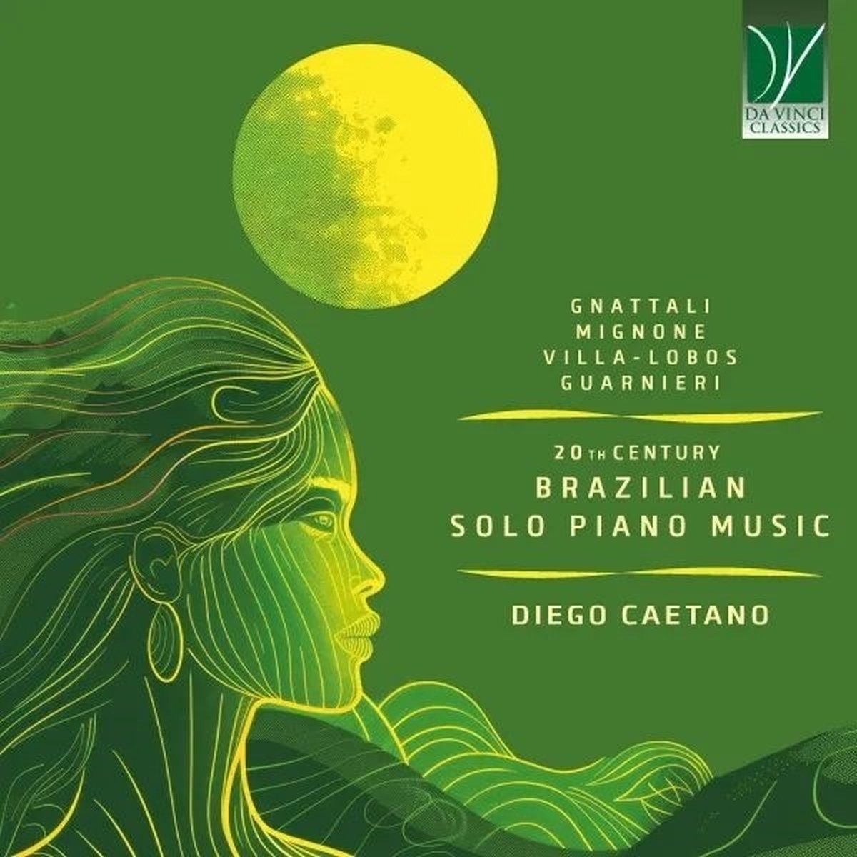 Diego Caetano - Brazilian Solo Piano Music (CD)