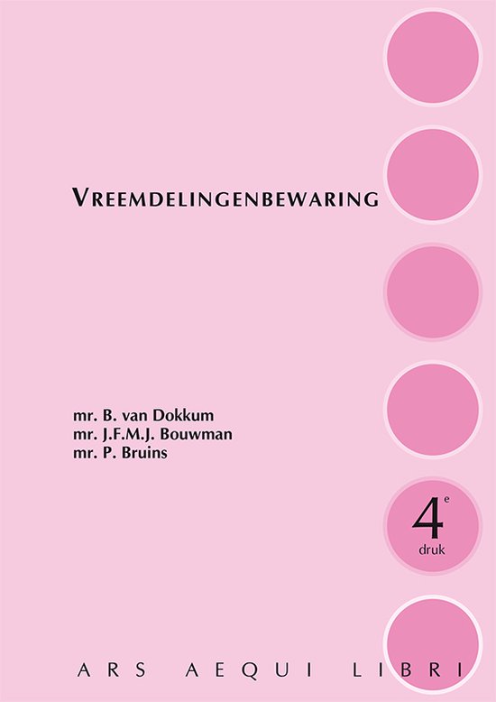Ars Aequi Handboeken - Vreemdelingenbewaring - cover