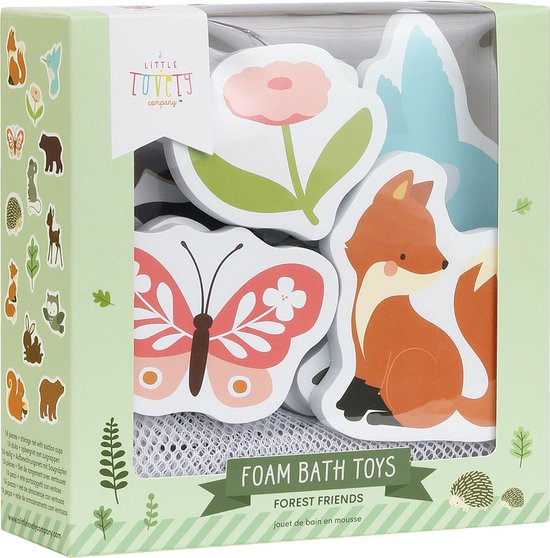A Little Lovely Company - Foam Badspeelgoed - Bosvriendjes van Merkloos — afbeelding 5