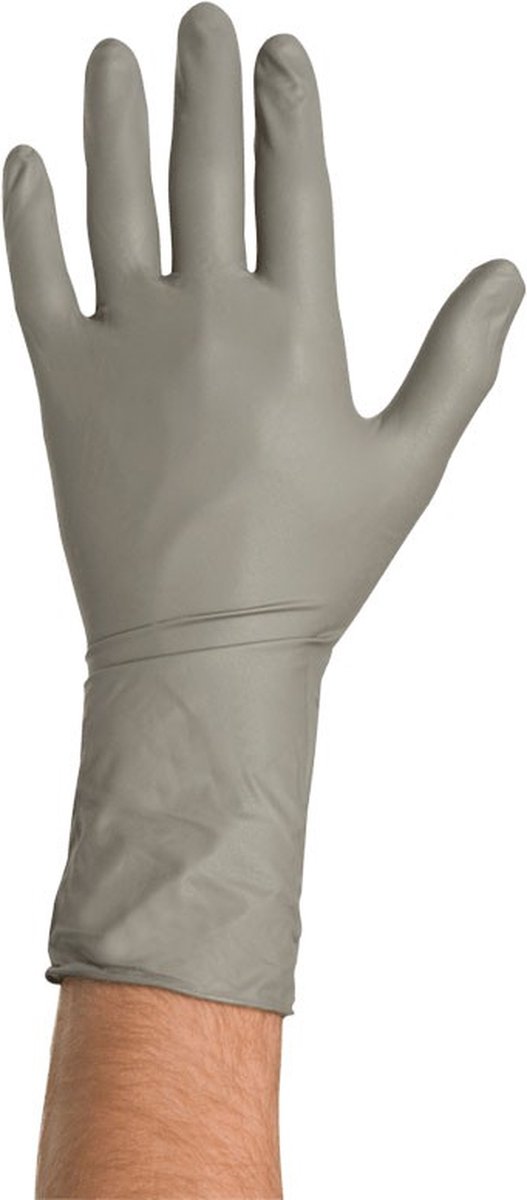 COLAD Nitril Handschoenen Grijs - 50 stuks - M
