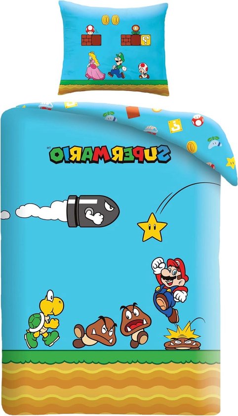 Super Mario Dekbedovertrek Battle