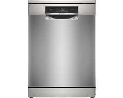 Bosch SMS8TCI04E - Serie 8 - Vaatwasser Vrijstaande vaatwasser - 60 cm - PerfectDry met zeolith: perfecte droogresultaten met een laag energieverbruik - Geborsteld staal - Energielabel A - Home Connect