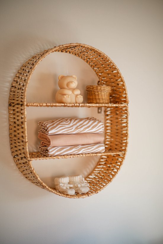 Blush & Blossom Zebra 70 x 70 cm 6 Stuks Hydrofiel Luiers TR-BB443412 van Merkloos — afbeelding 3
