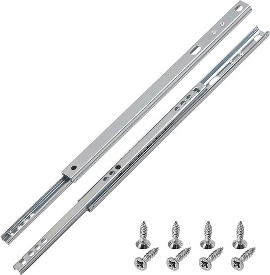 SOTECH 4 stuks (2 paar) Ladegeleiders 342 mm 17 mm groef