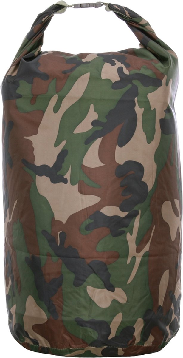 Fosco Waterdichte zak groot woodland camo