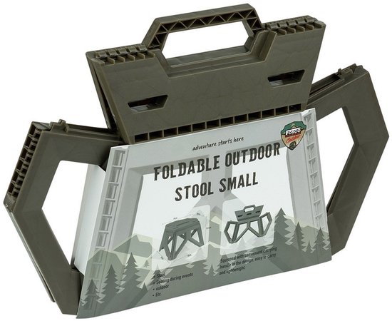 Fosco Opvouwbare outdoor kruk klein van Fosco — afbeelding 4