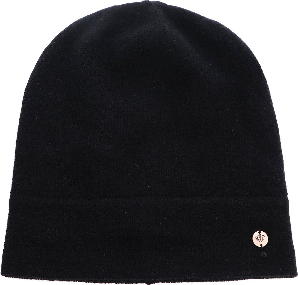 FRAAS Dop Pure Cashmere Knit Hat Black Zwart