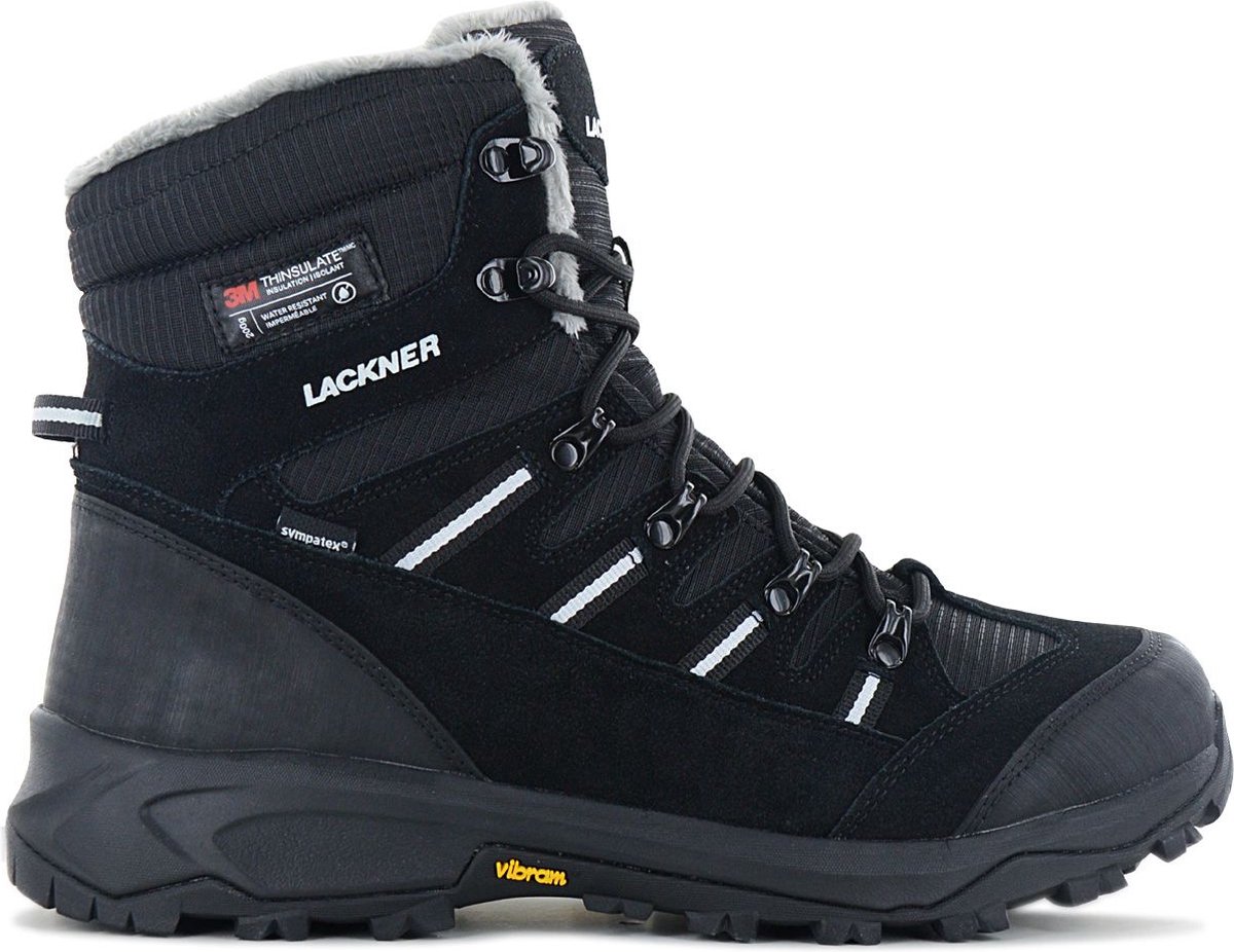 Lackner Kitzbuhel Snowbound STX Thinsulate - Heren Winter Laarzen Boots Gevoerd Isoliert 7449 Zwart - Maat EU 40 UK 6.5
