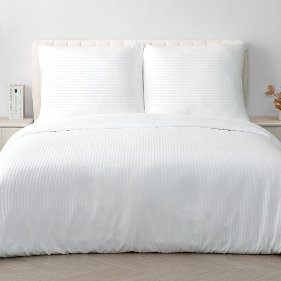 Loussiesd Beddengoedset met ruches, superzachte luxe roze gewassen microvezel dekbedovertrekset, shabby chique boerderij dekbedovertrek en Loussiesd Beddengoedset met ruches, superzachte luxe roze gewassen microvezel dekbedovertrekset, shabby chique boerderij dekbedovertrek en