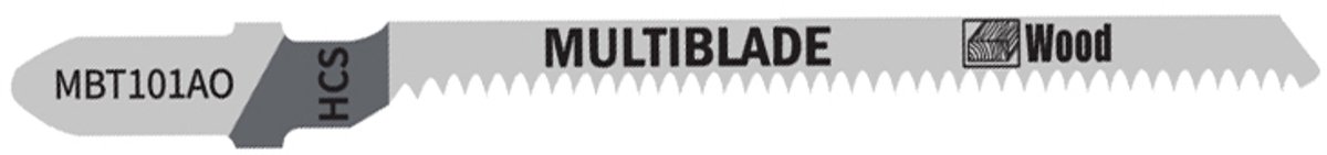 Multiblade Decoupeerzaagblad HCS MBT101AO Hout 83mm