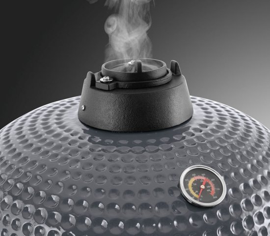 Landmann Kamado 22inch met trolley 74x132x121cm van Landmann — afbeelding 4