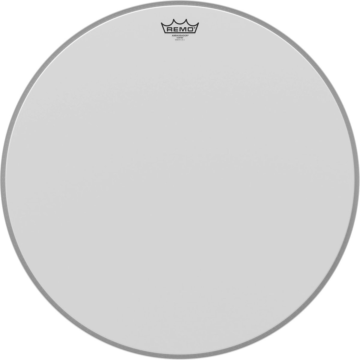 Drumvel Basdrum - Reservevel - Muziek Maken - Wit ruw oppervlak - 23 inch