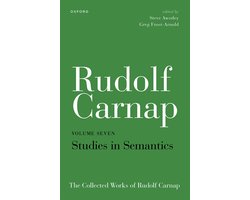 Omslag van The Collected Works of Rudolf Carnap- Rudolf Carnap: Studies in Semantics