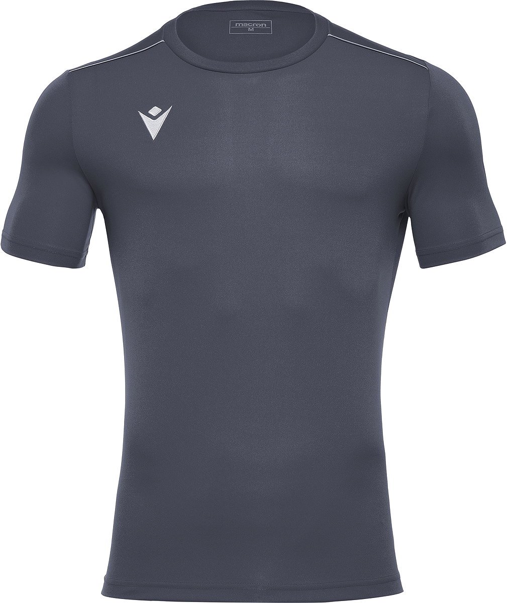 Macron Rigel Hero Shirt Korte Mouw Heren - Antraciet | Maat: XXL