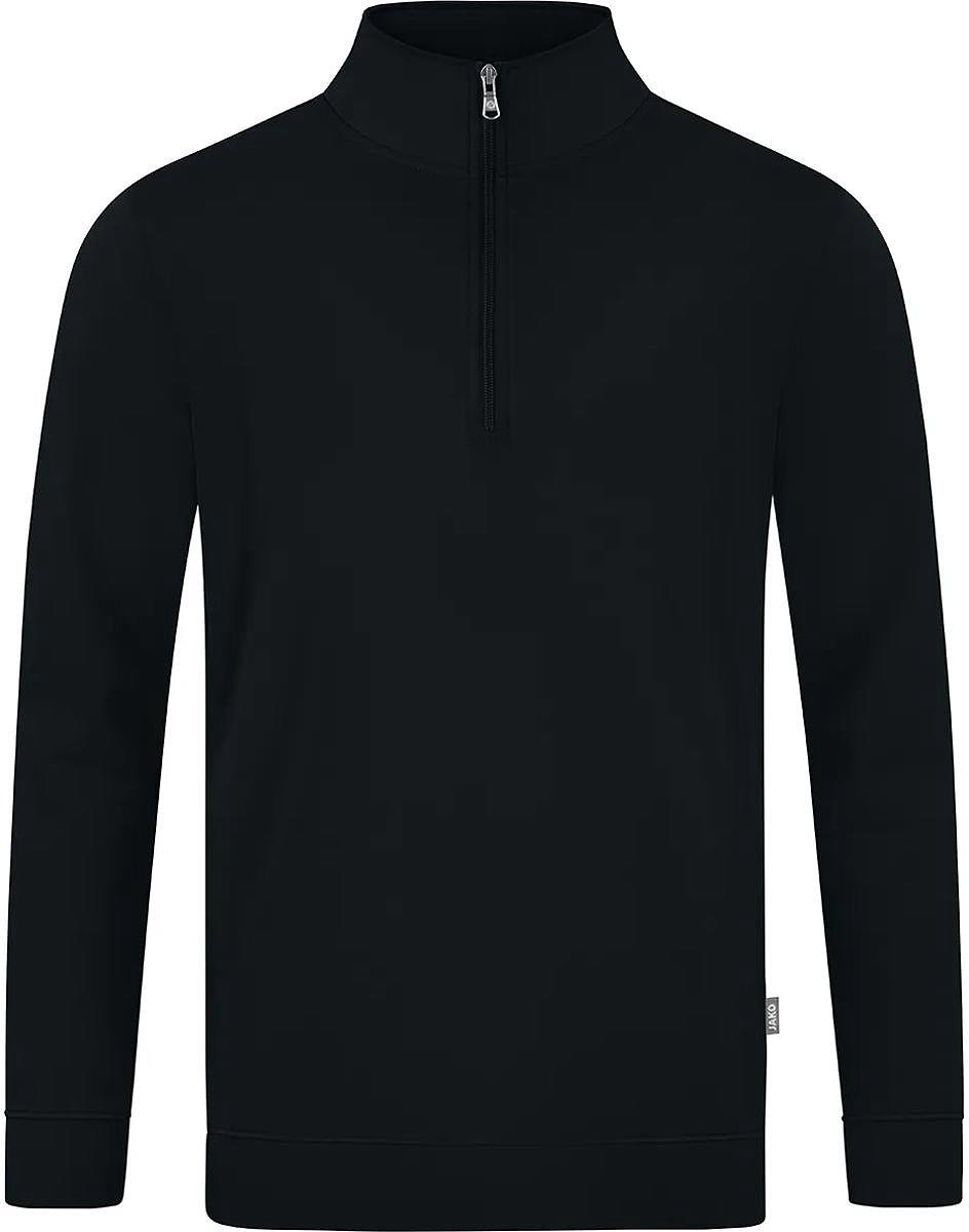Jako Doubletex Ziptop Heren - Zwart | Maat: XXL