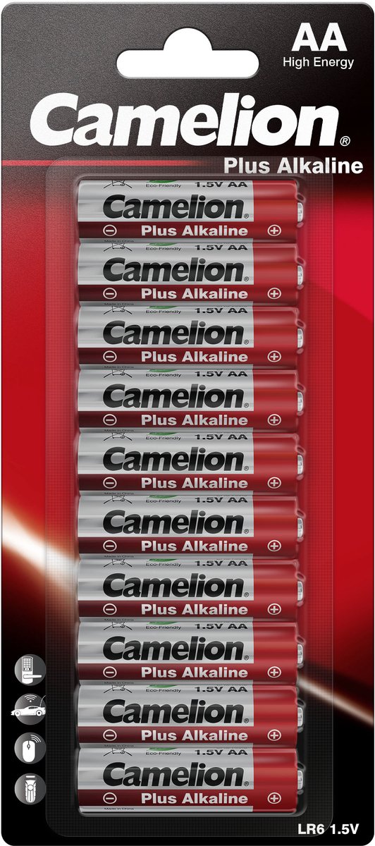 Camelion LR6-BP10 AA Alkaline batterij