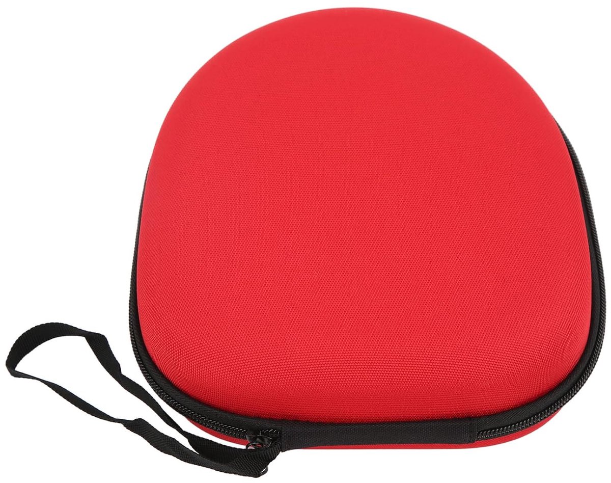 Hoofdtelefoonhoes - Draagbare Case - Veilige Opslag - Harde Bescherming - 21.5x18x6 cm - geel