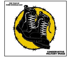 Conservative Military Image - One Year Of Dumb Skinhead Shit (CD)