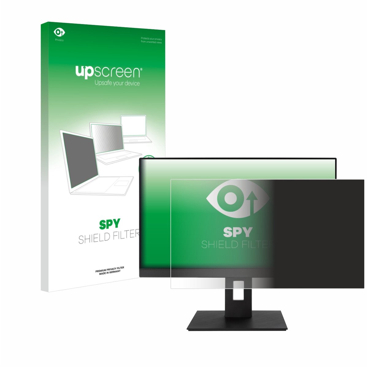 upscreen - privacyscherm voor ASUS BE24EQSB - privacy filter screenfilter Blauwlichtfilter