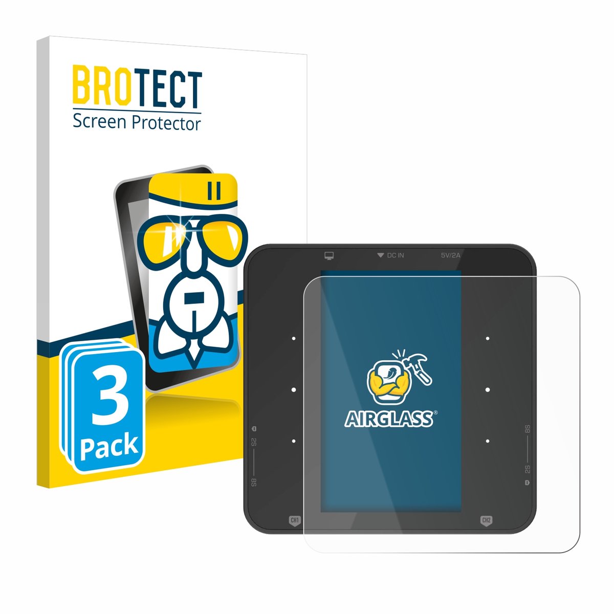 Screenprotector 3 Stuks voor ISDT P30 Beschermglas transparant
