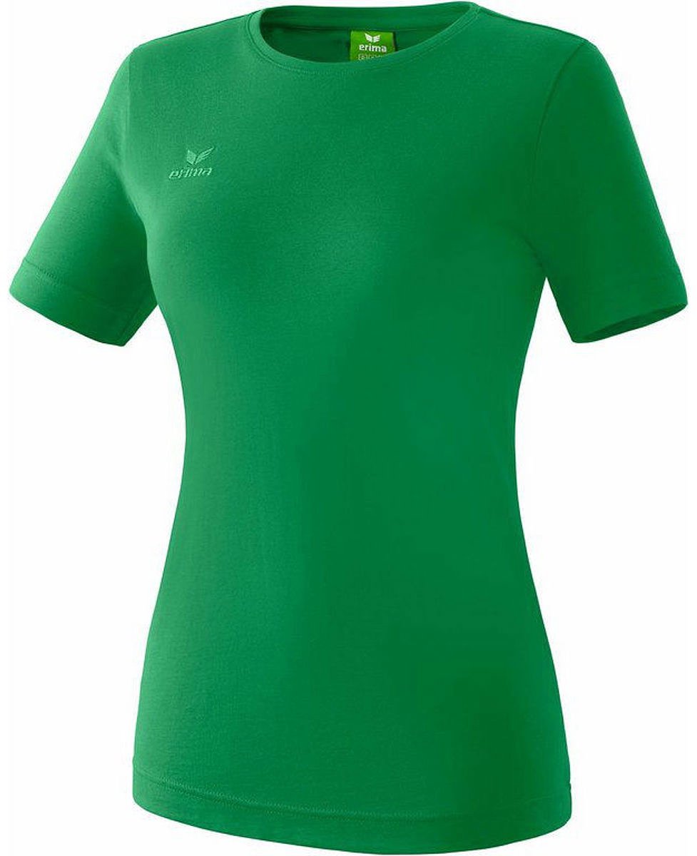 Erima Teamsport T-Shirt Dames - Smaragd | Maat: 38
