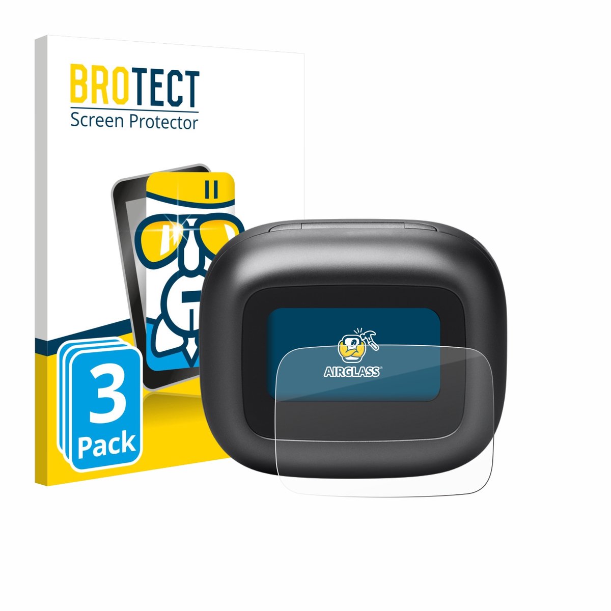 Screenprotector 3 Stuks voor JBL Live Beam 3 Beschermglas transparant