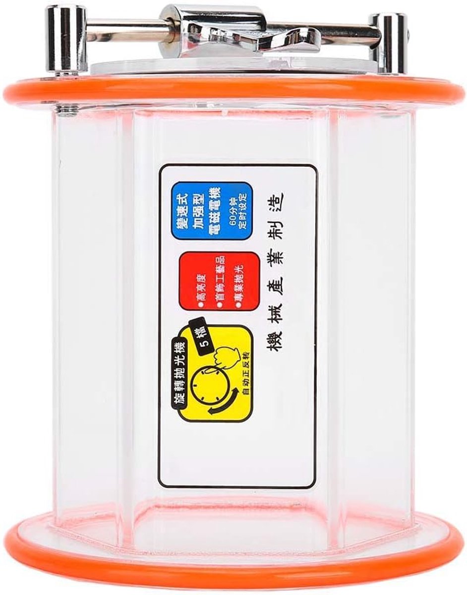 Sieraden Polijstmachine - Juwelier Tumbler - Sieraden Polijsten - Automatische Rotatie - 14.5 cm